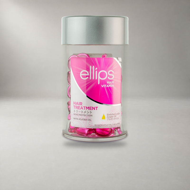 Ellips Hair Treatment: hårolja i kapslar, burk med 50 kapslar