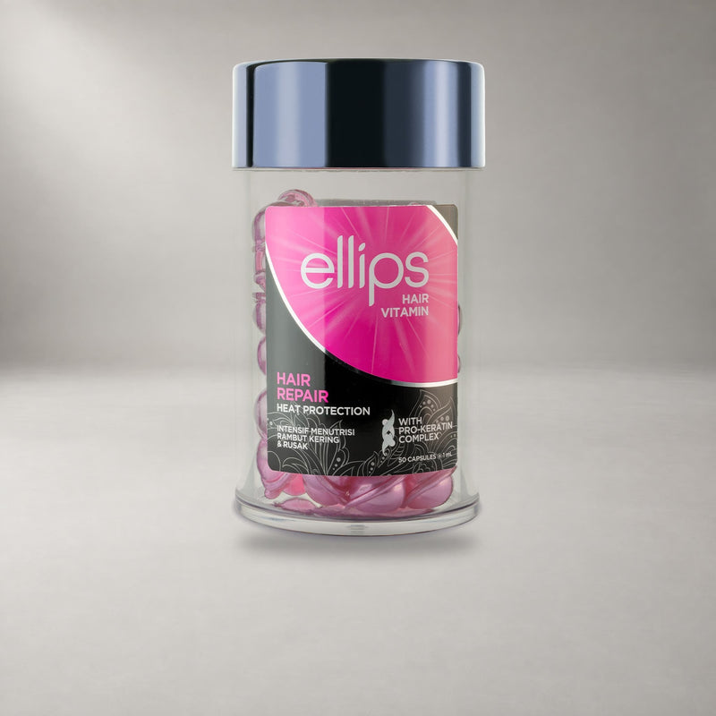 Ellips Hair Repair: hårolja i kapslar, burk med 50 kapslar
